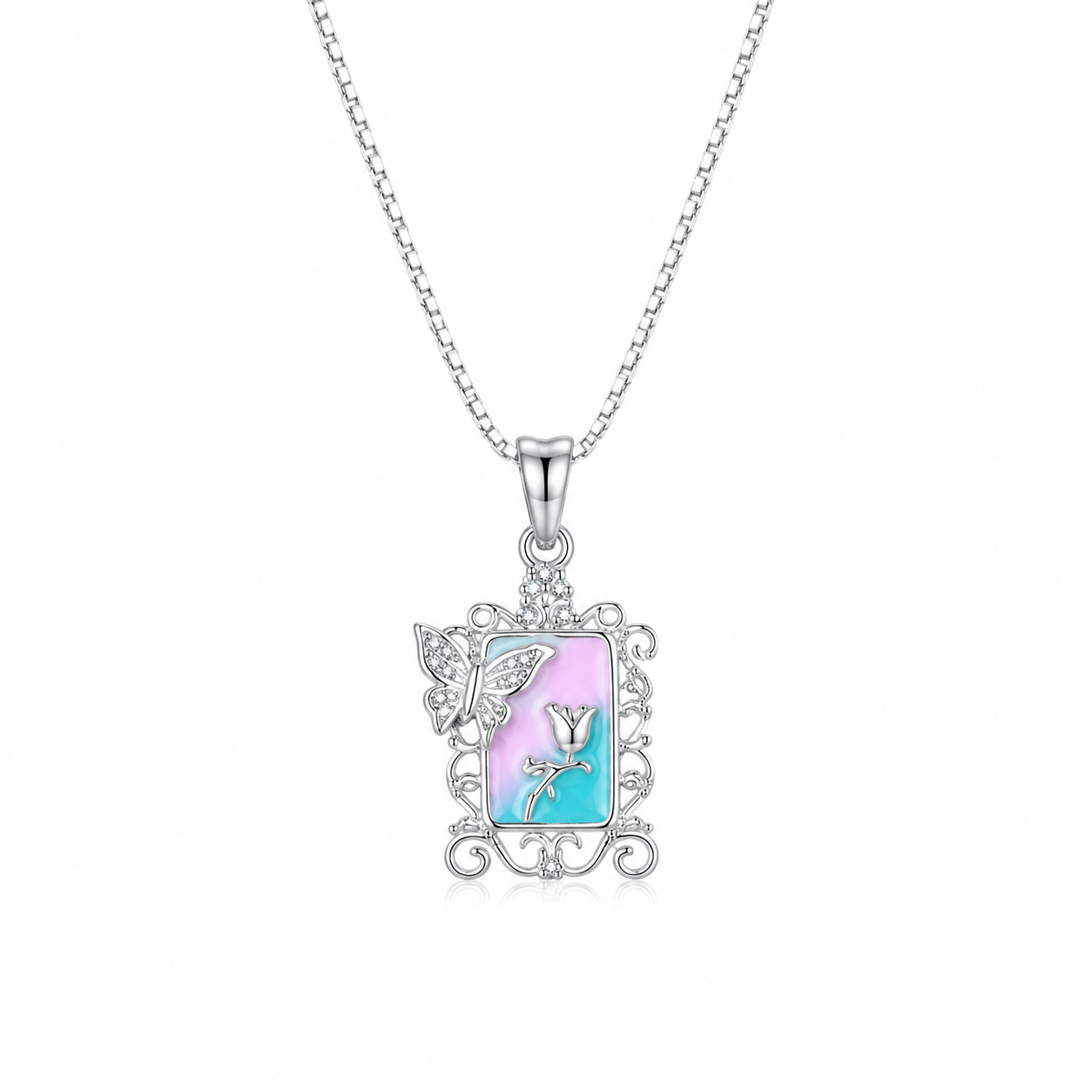925 Sterling Silver Silver Chain Pendant