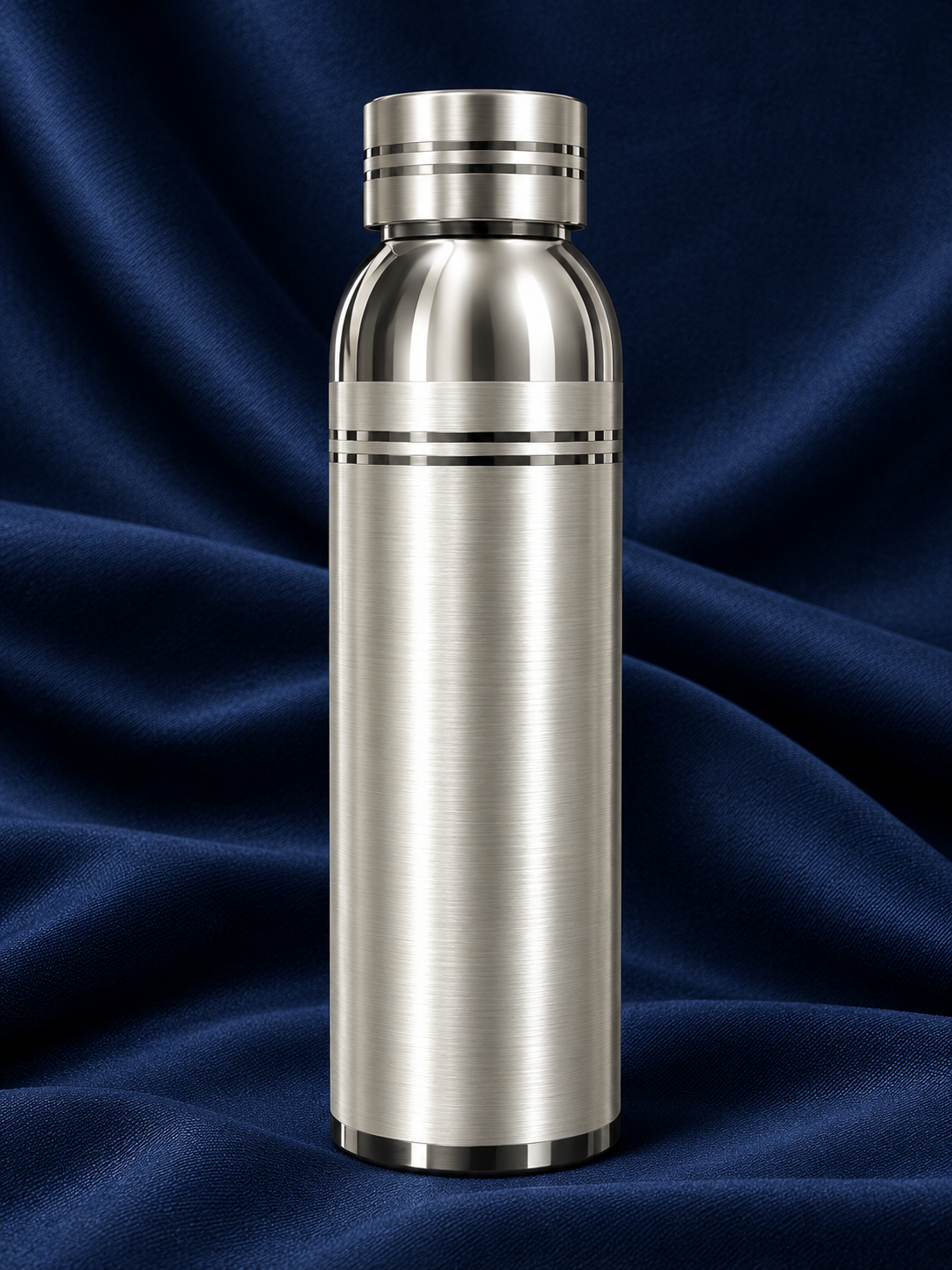 Pure Silver Classic Water Bottle - 23 cm - Image 2