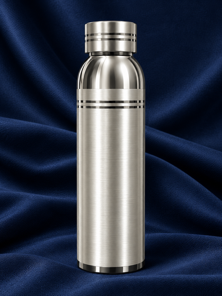Pure Silver Classic Water Bottle - 23 cm - Image 2