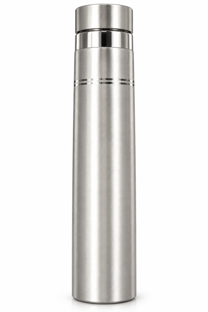 Pure Silver Sleek Water Bottle - 27 cm - Image 1