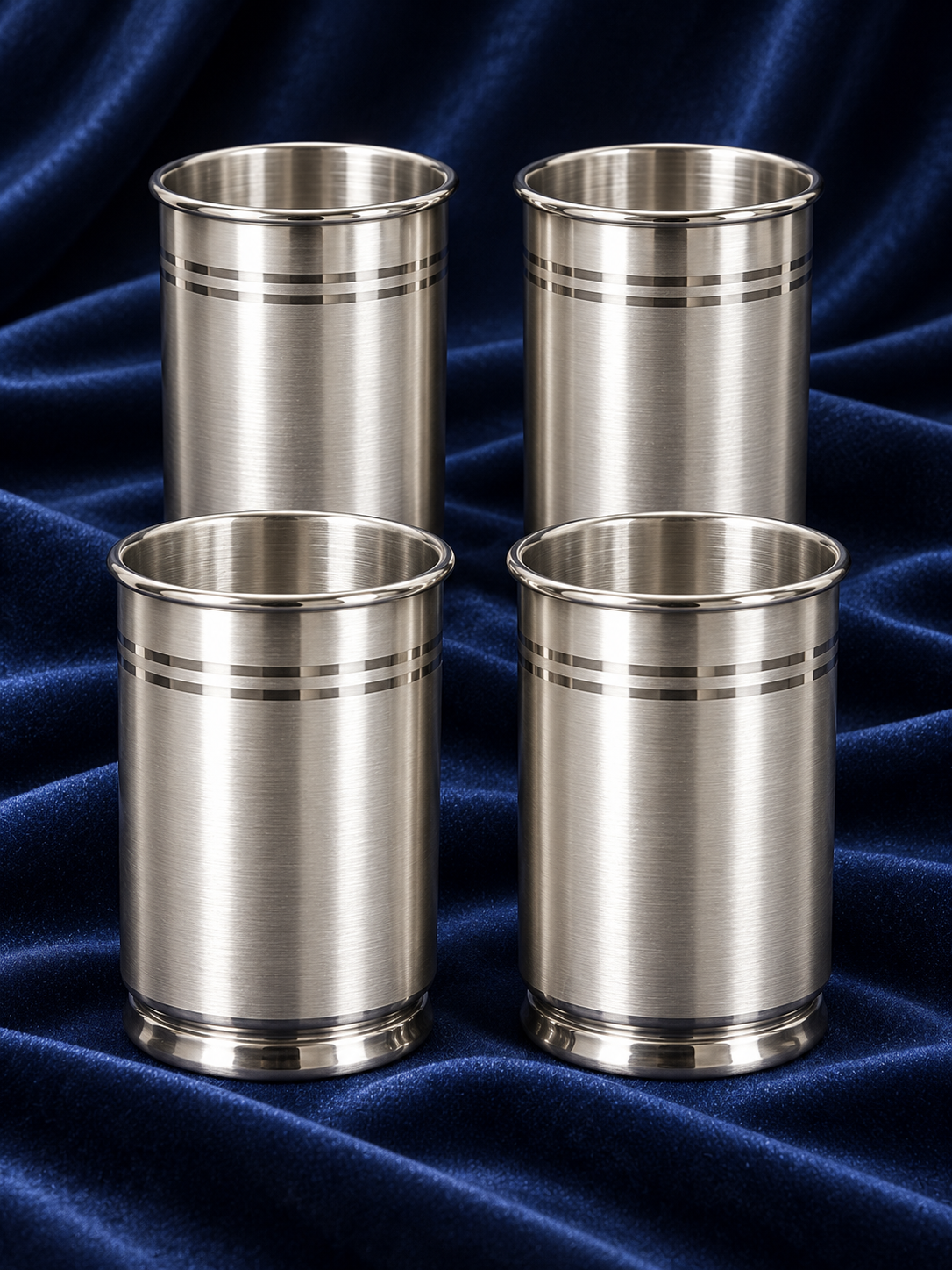 Pure Silver Classic Drinking Glass Set of 4 - Image 2