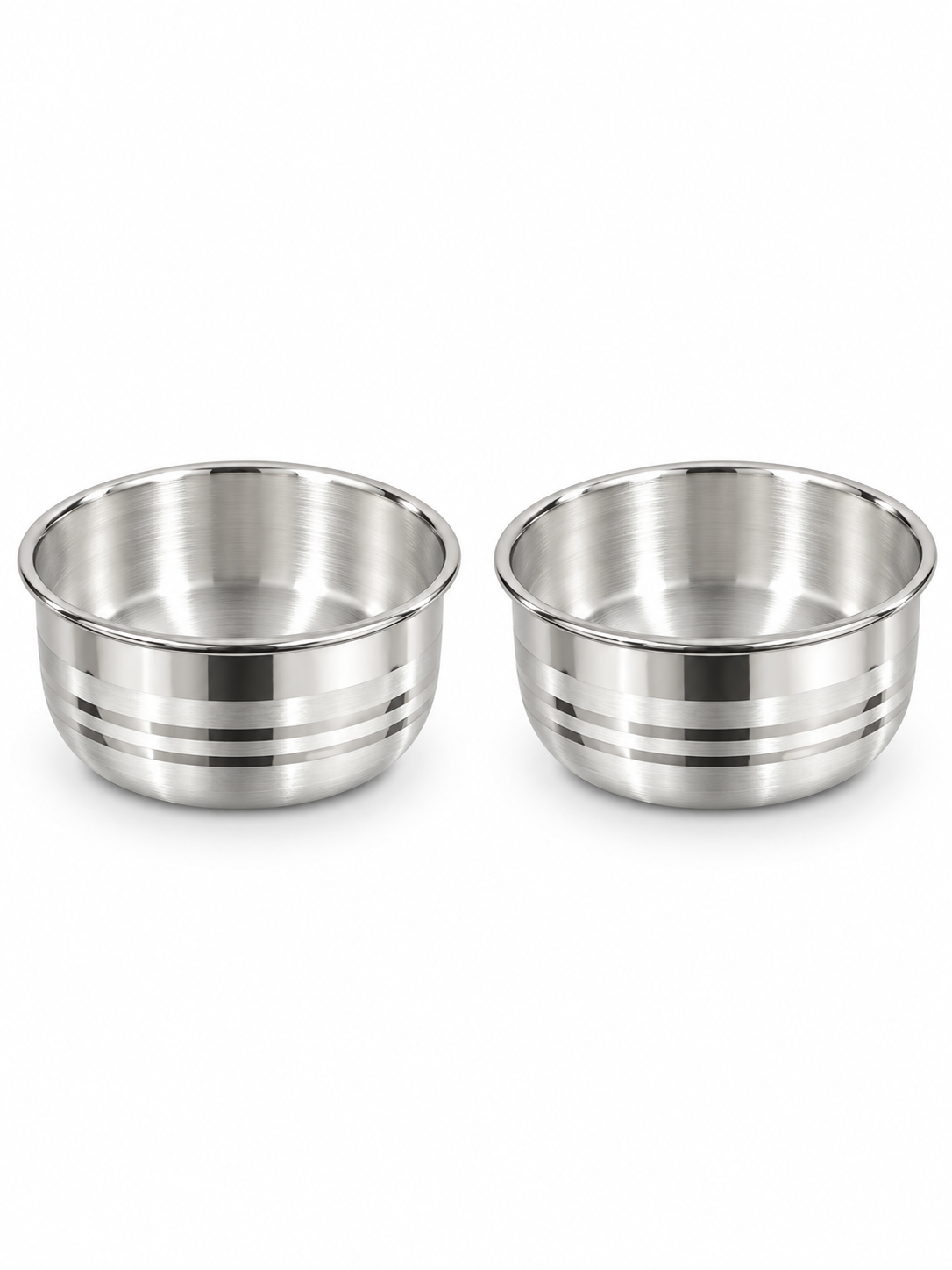 Pure Silver Bowl Set of 2 - Image 1