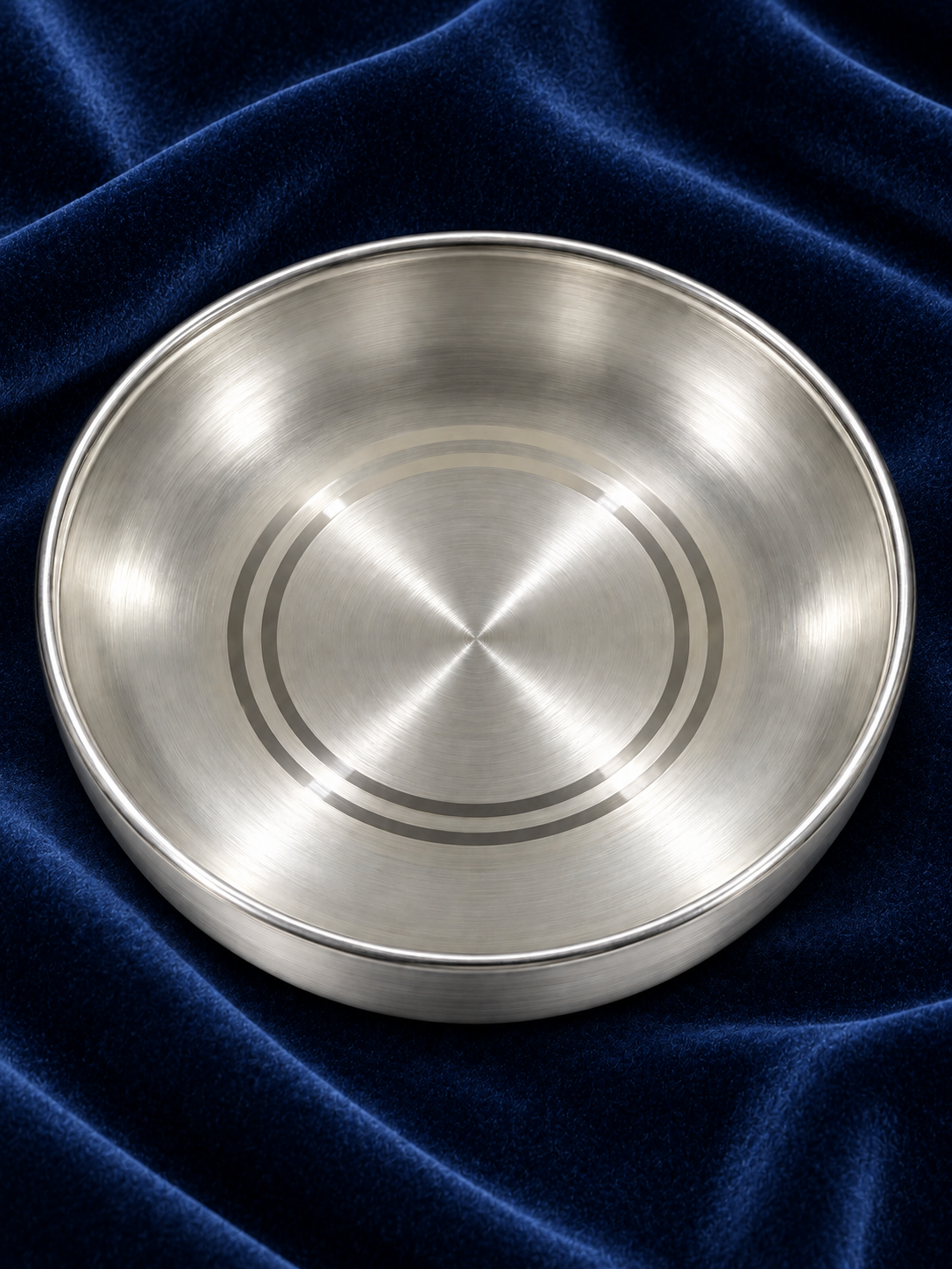Pure Silver Compact Dining Plate - DI020 - Image 2