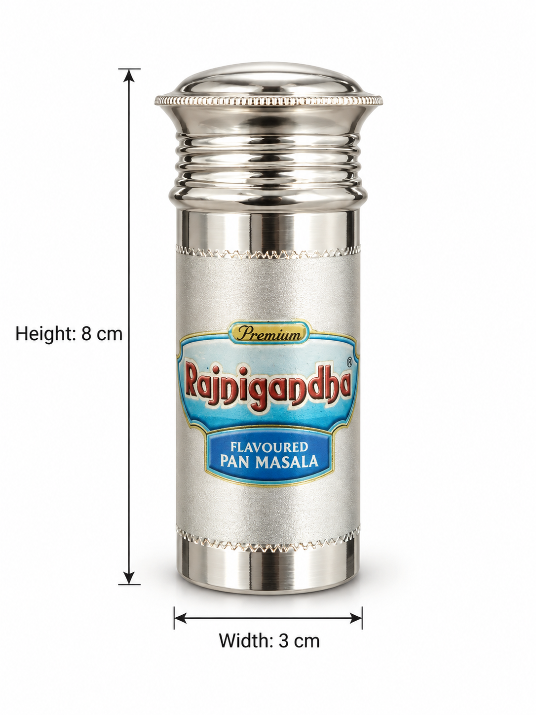 Silver Rajnigandha Dabbi