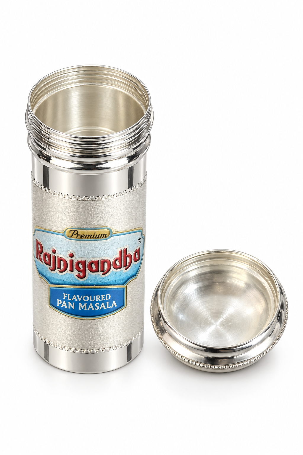 Silver Rajnigandha Dabbi