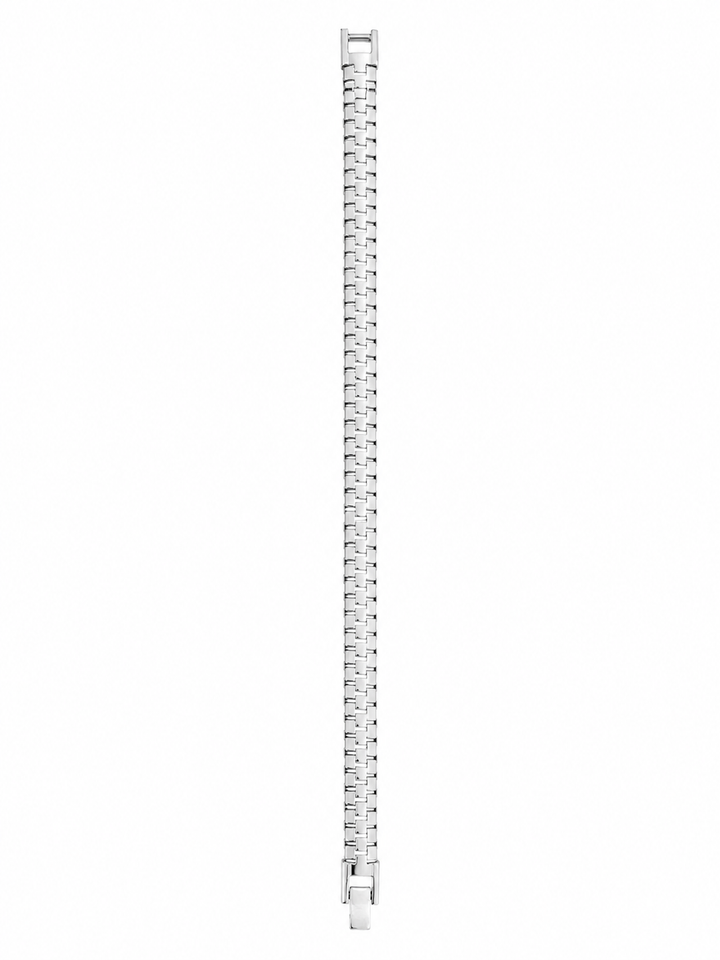 Bold 925 Sterling Silver Link Bracelet for Men