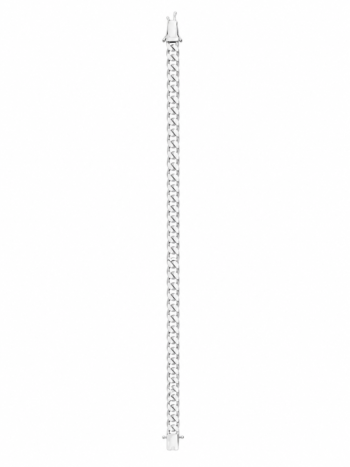 925 Sterling Silver Classic Link Bracelet for Men