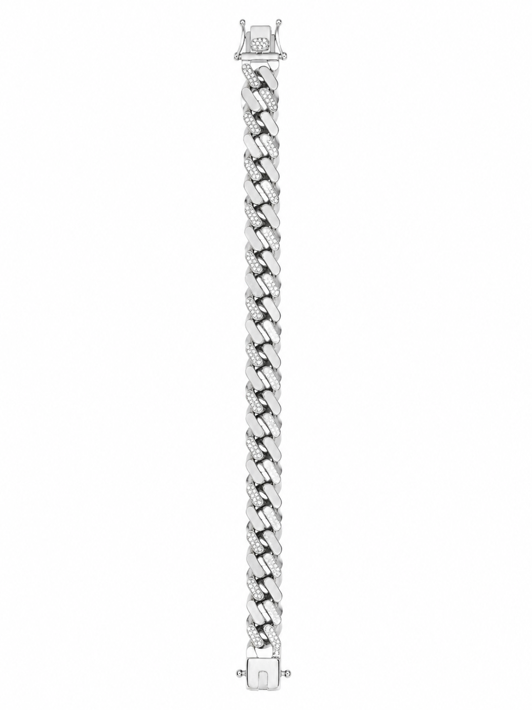 925 Sterling Silver Statement Link Bracelet for Men