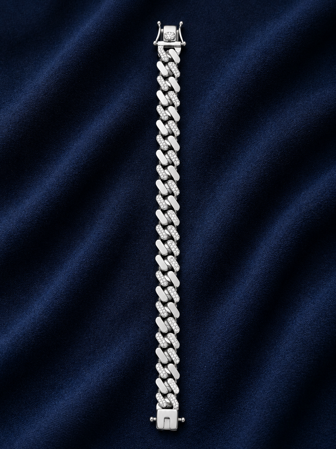 925 Sterling Silver Statement Link Bracelet for Men