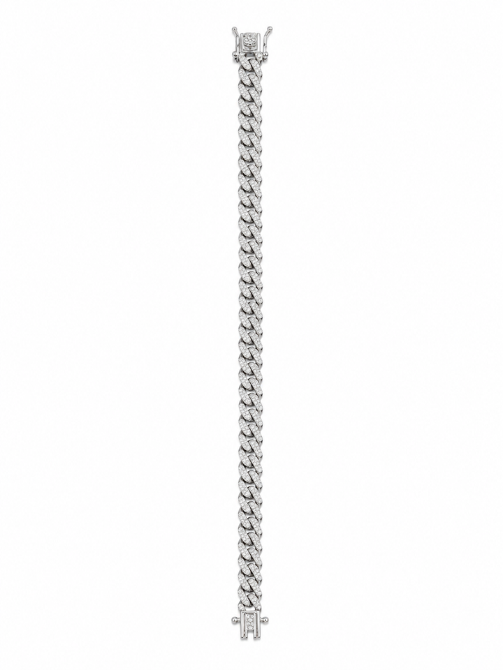 925 Sterling Silver Men's Chain Bracelet