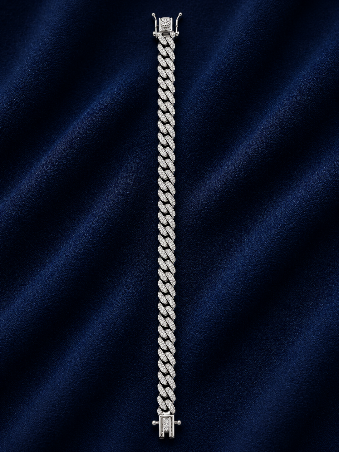 925 Sterling Silver Men's Chain Bracelet