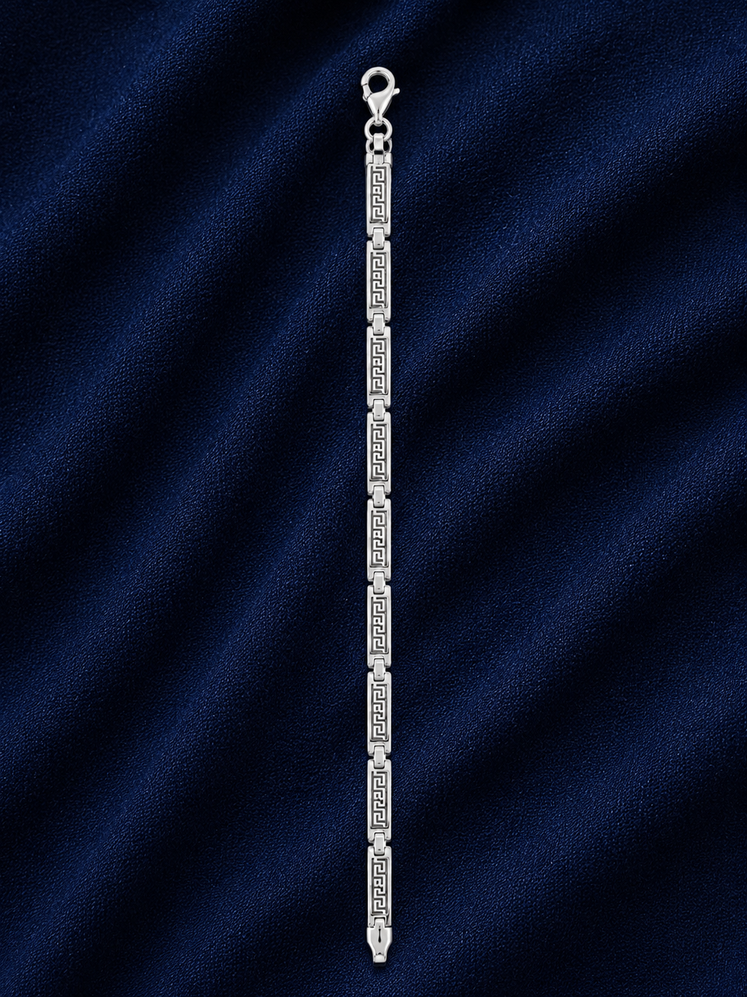 925 Sterling Silver Minimal Chain Bracelet for Men