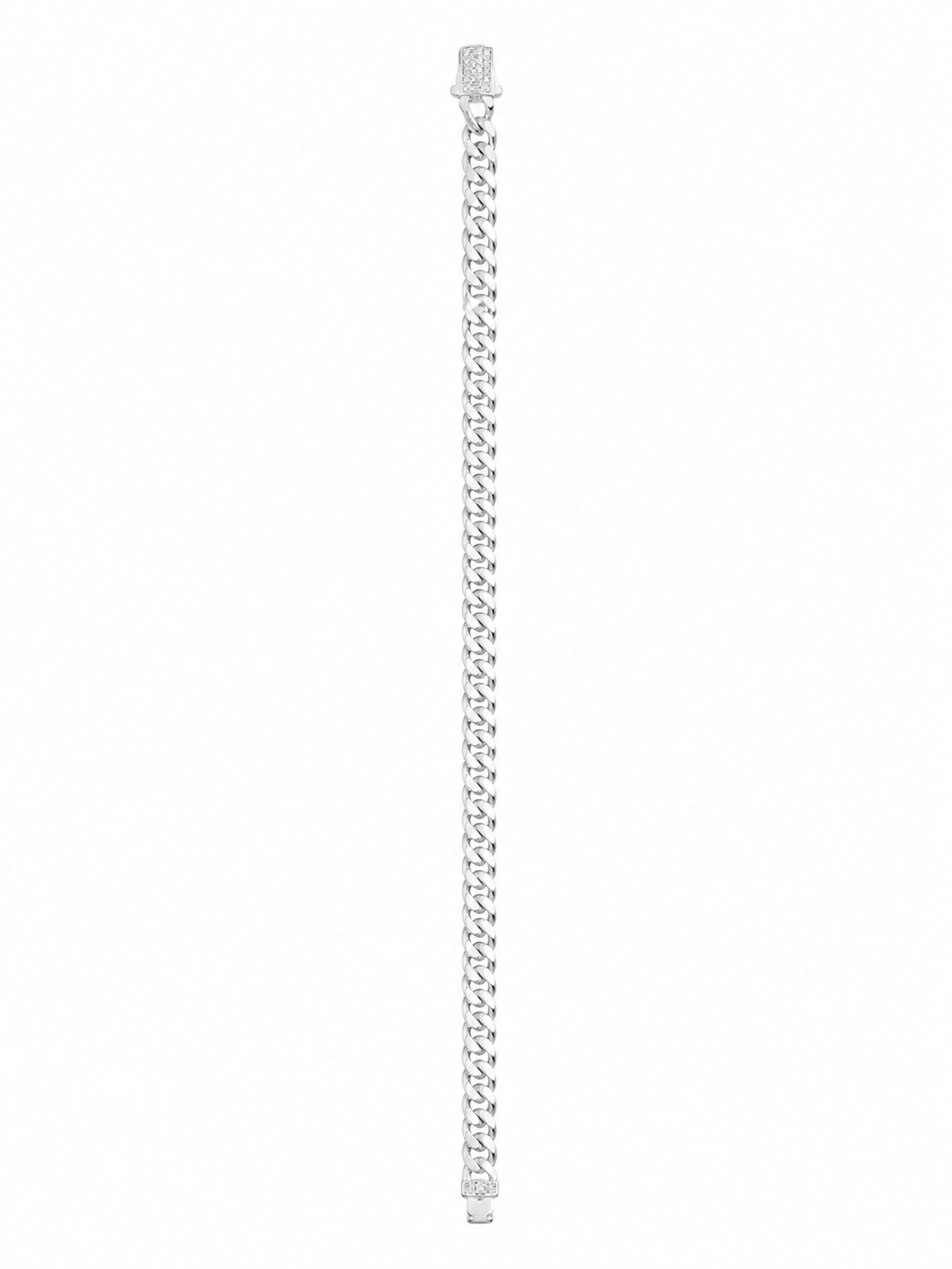 925 Sterling Silver Men's Textured Link Bracelet