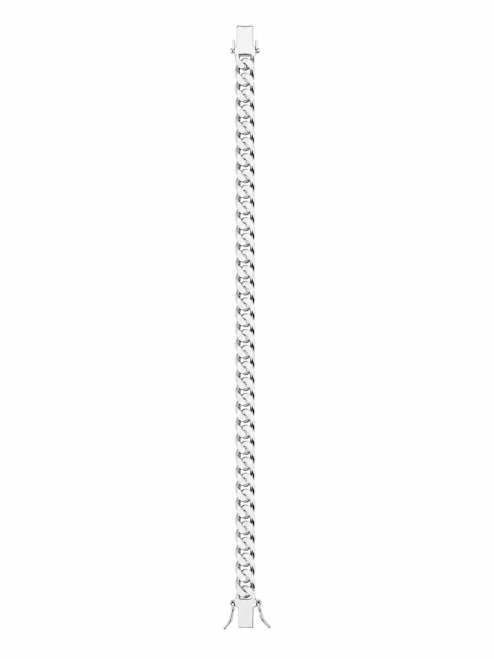 925 Sterling Silver Men's Chain Link Bracelet