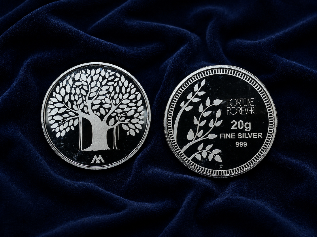 20g 999 Pure Silver Tree of Life Coin – Fortune Forever Premium Silver Coin for Gifting & Collection