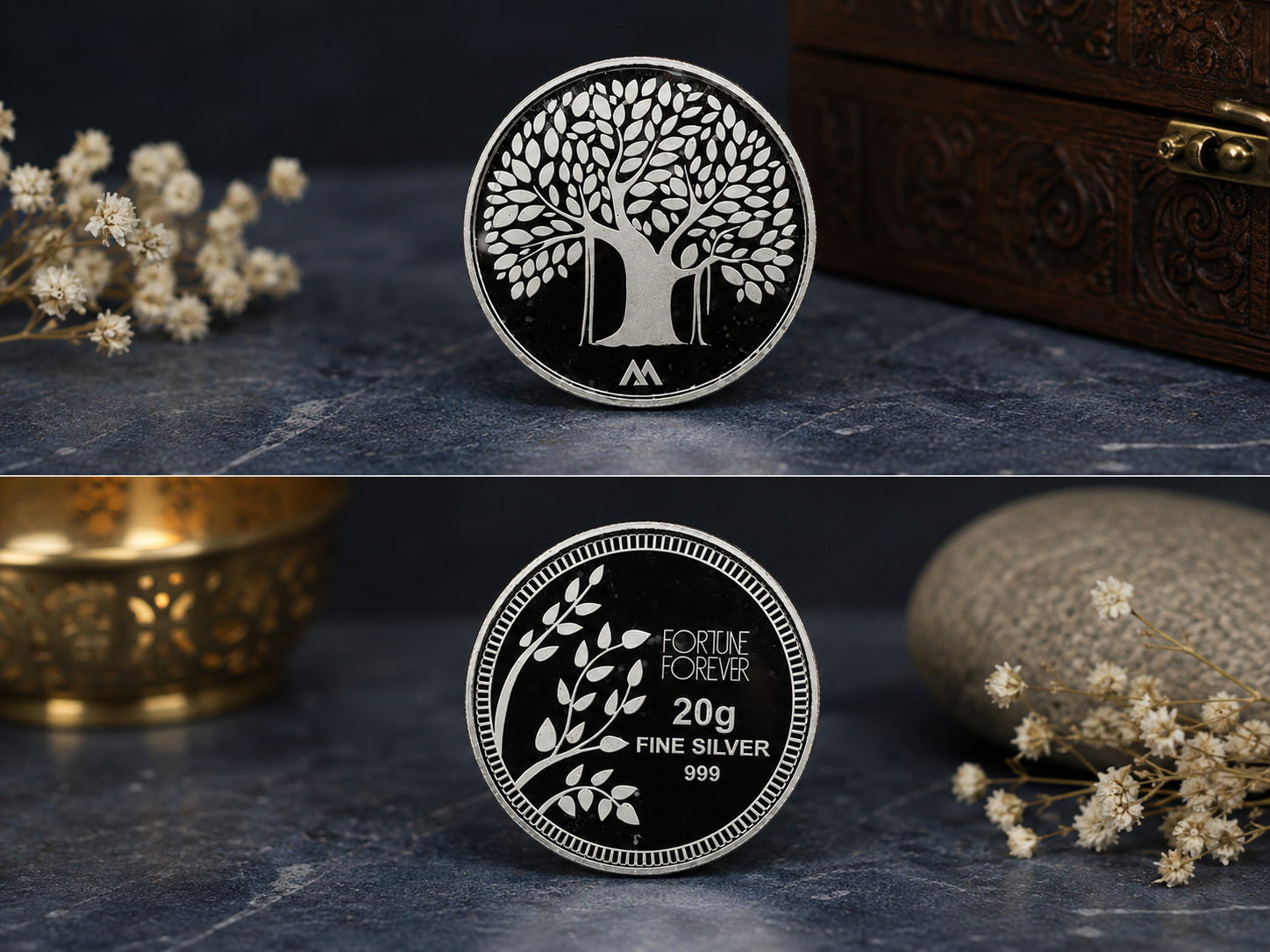 20g 999 Pure Silver Tree of Life Coin – Fortune Forever Premium Silver Coin for Gifting & Collection