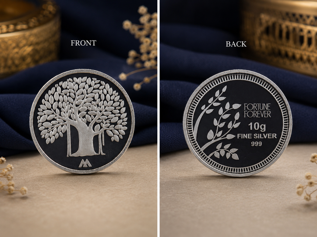 10g 999 Pure Silver Tree of Life Coin – Fortune Forever Premium Silver Coin for Gifting & Collection