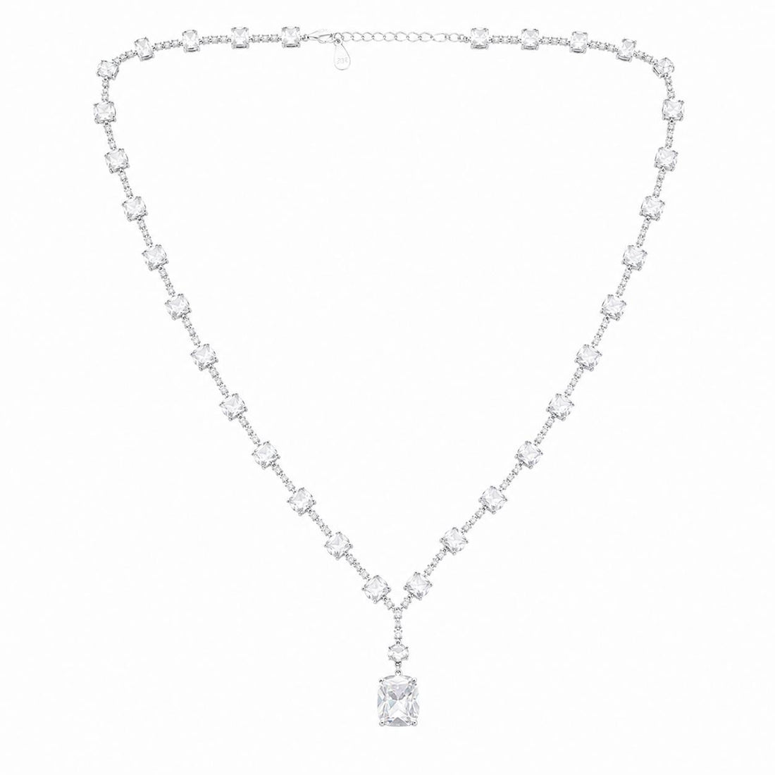 Silver Tennis 92.5 Sterling Silver Necklace