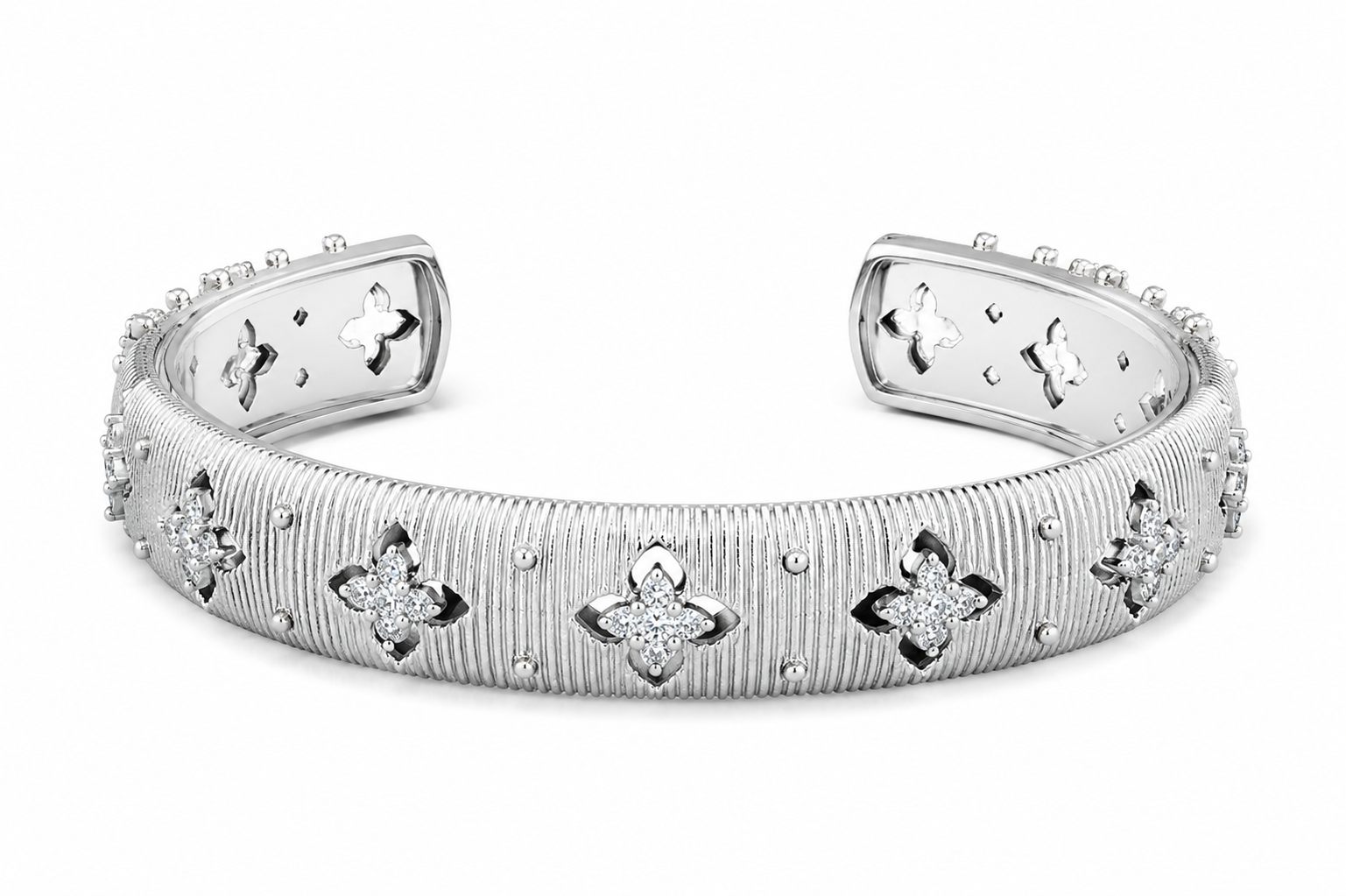 925 Sterling Silver Free Size Women's Kada