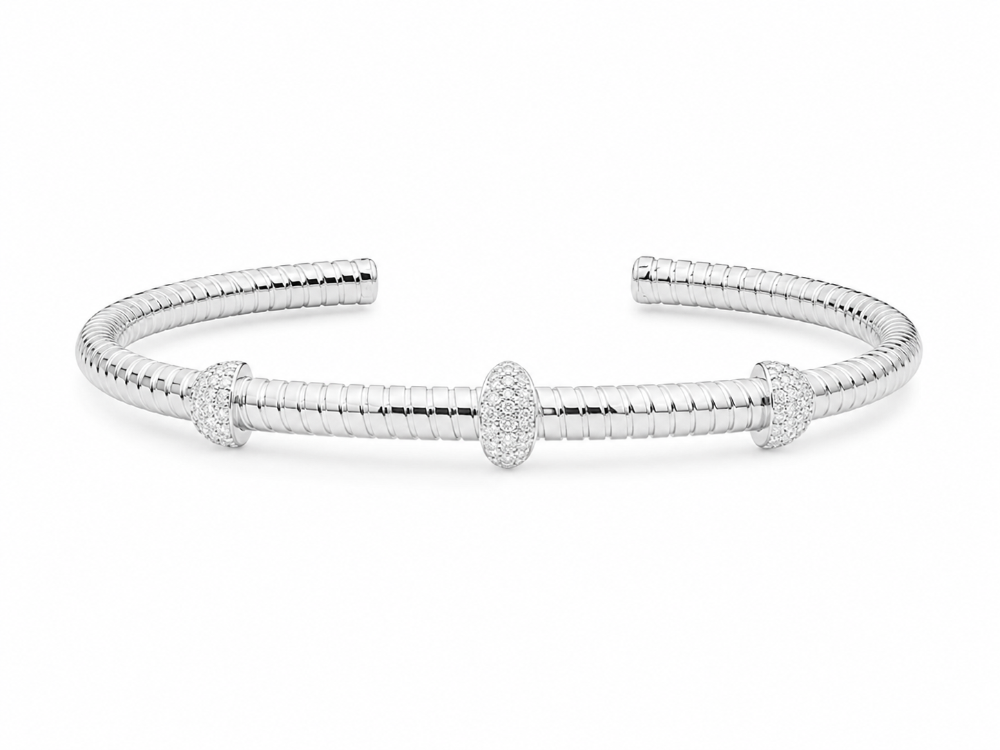 925 Sterling Silver Free Size Women's Kada