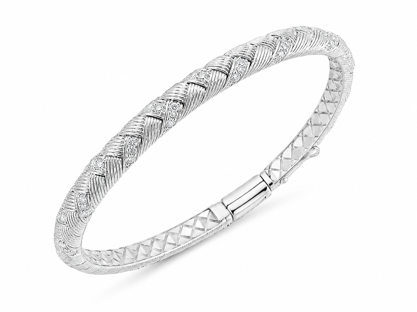 925 Sterling Silver Free Size Women's Kada