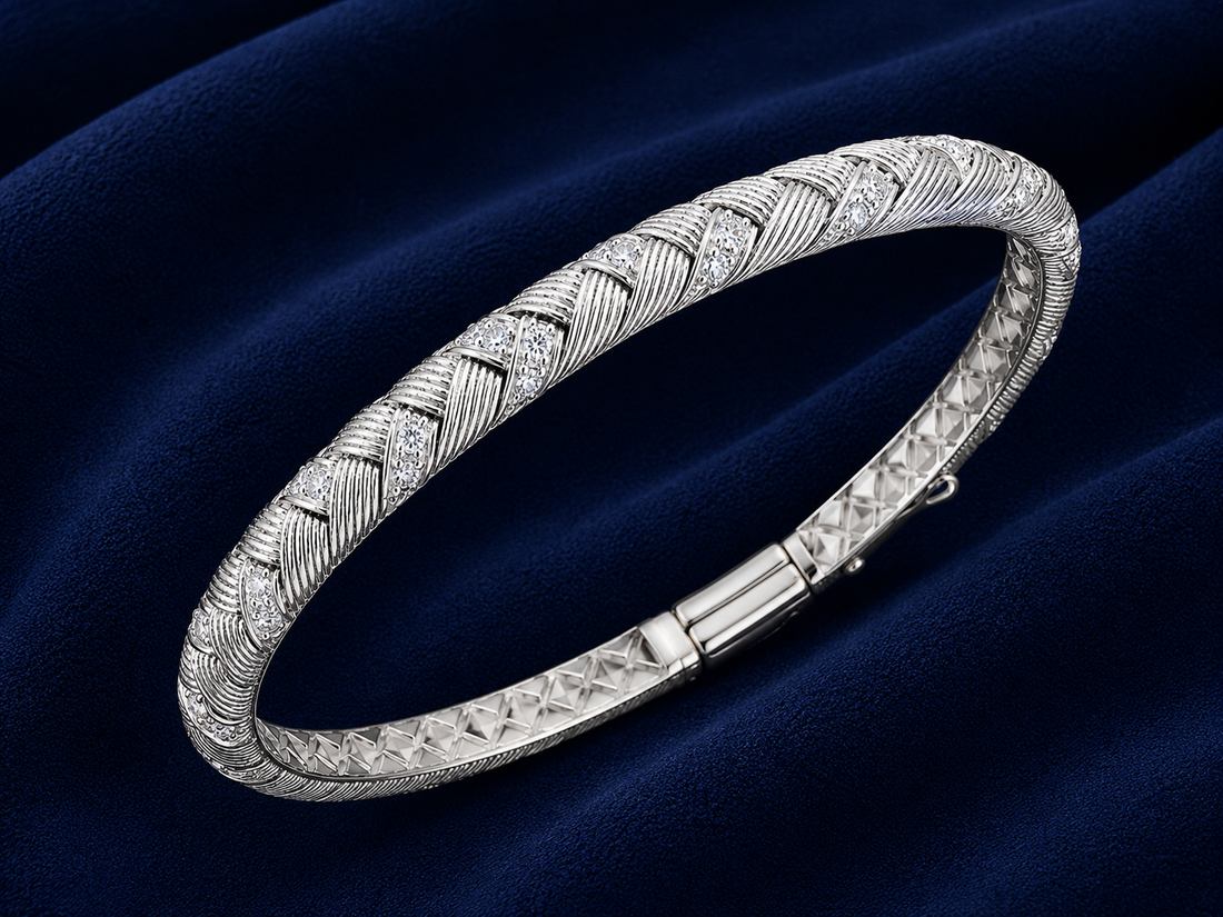 925 Sterling Silver Free Size Women's Kada
