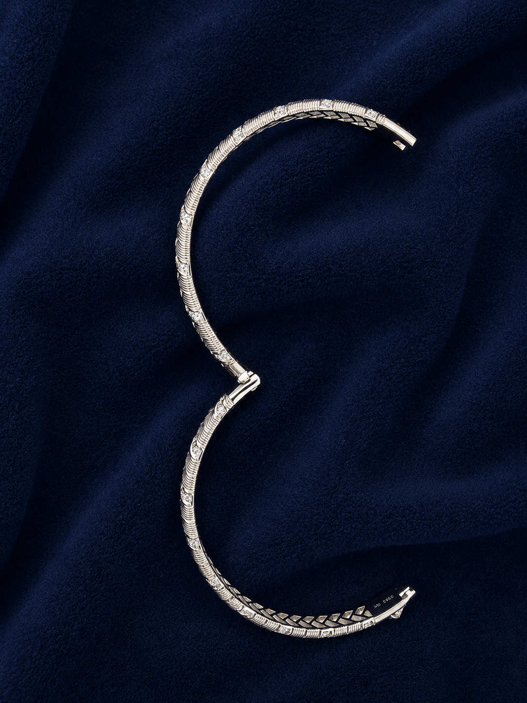 925 Sterling Silver Free Size Women's Kada