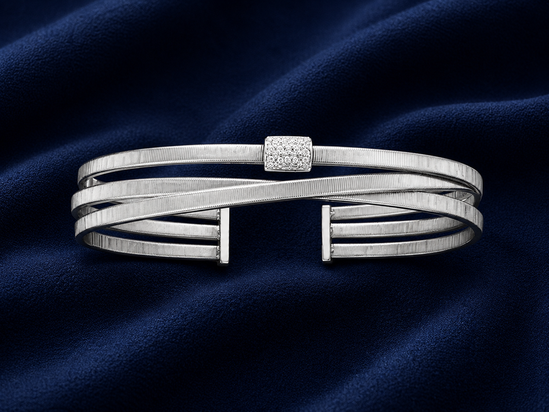925 Sterling Silver Free Size Women's Kada