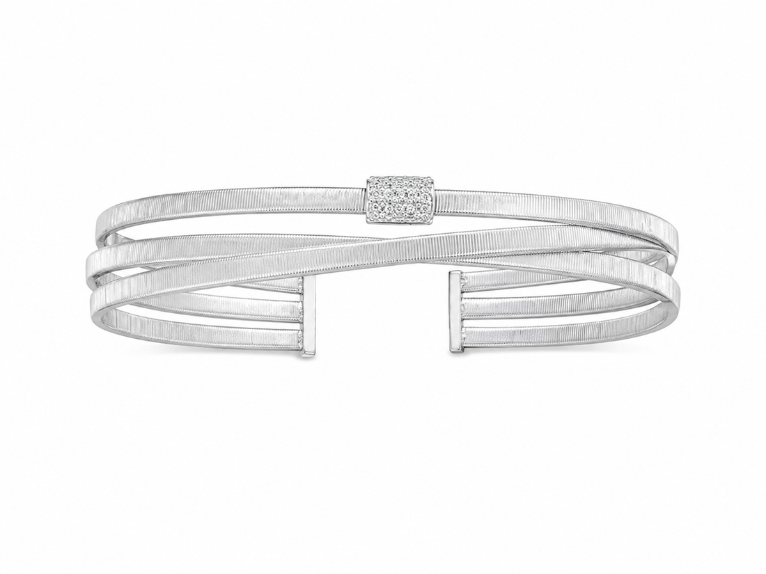 925 Sterling Silver Free Size Women's Kada