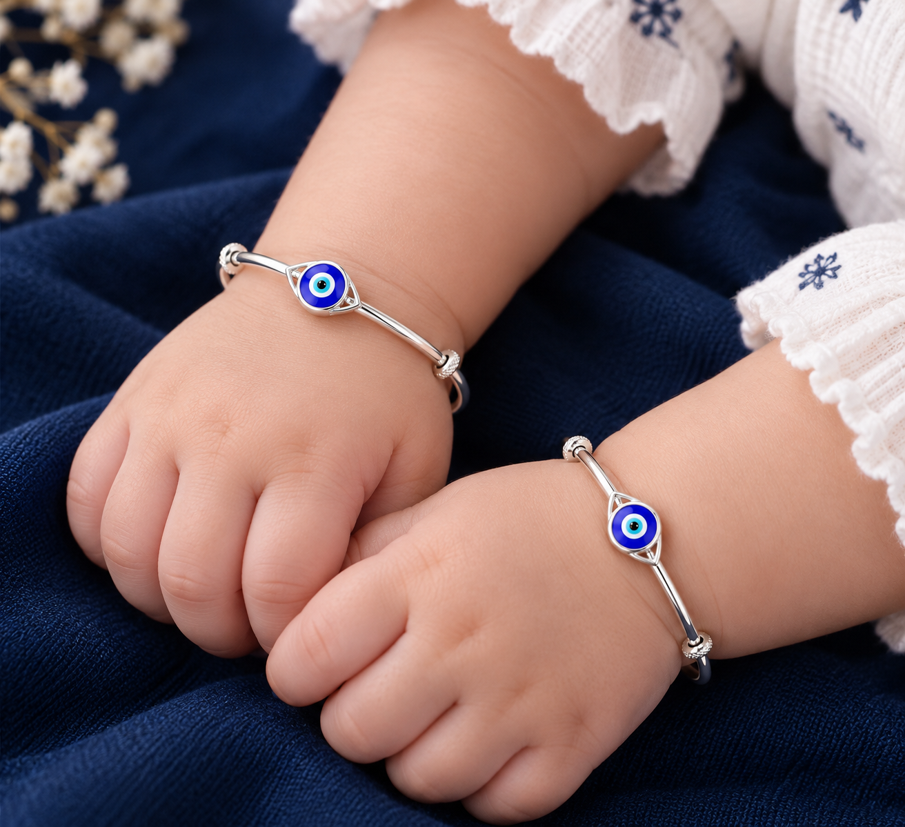 925 Sterling Silver Kids Kada - KKD001 - Image 2