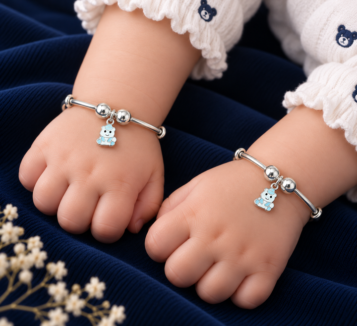 925 Sterling Silver Kids Kada - KKD004 - Image 2