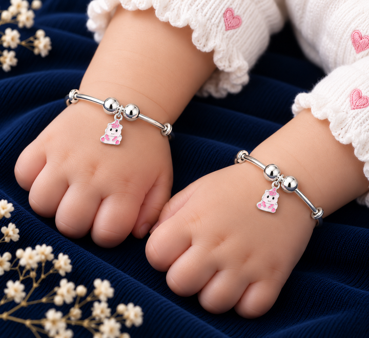 925 Sterling Silver Kids Kada - KKD005 - Image 2