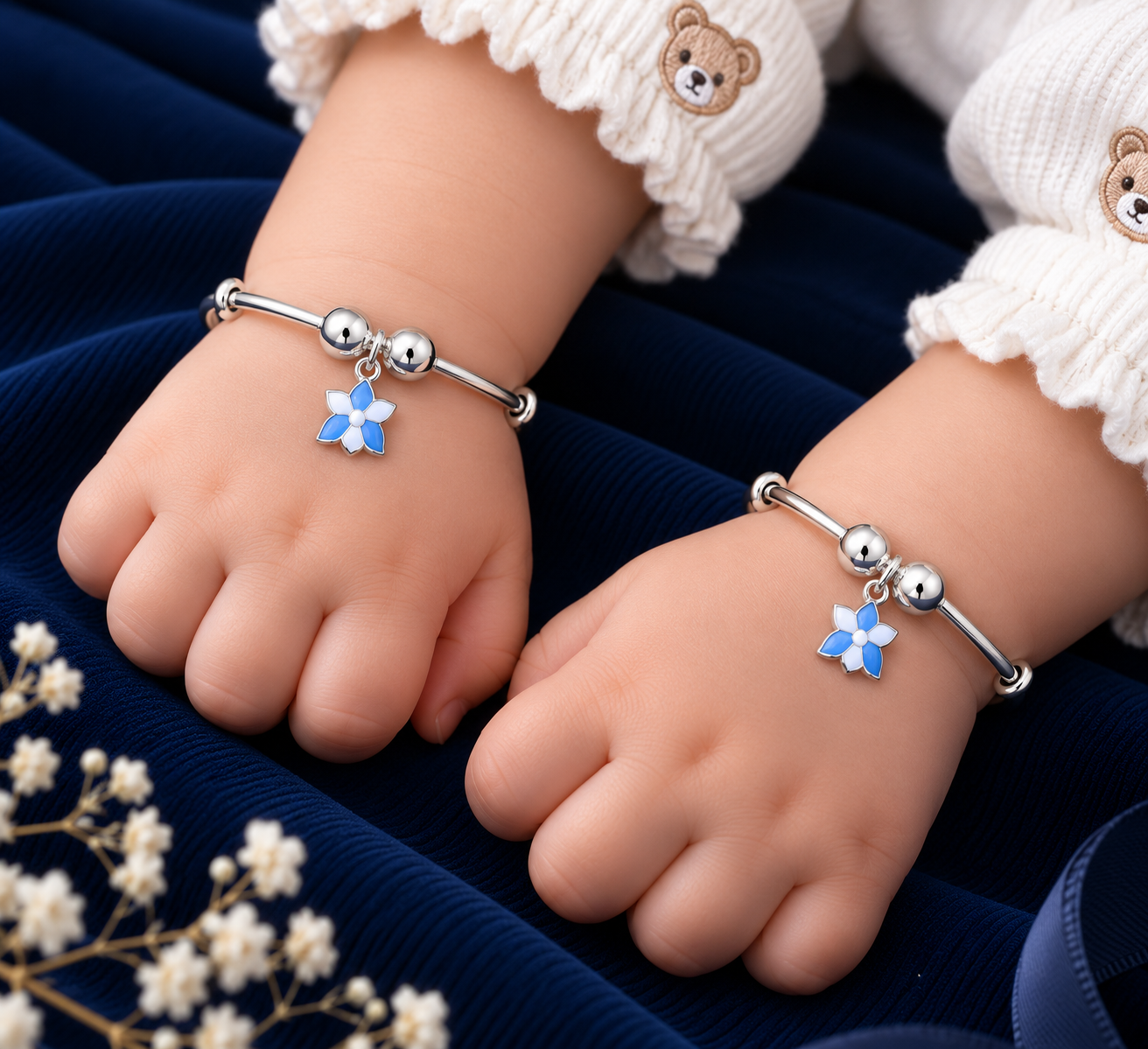925 Sterling Silver Kids Kada - KKD006 - Image 2