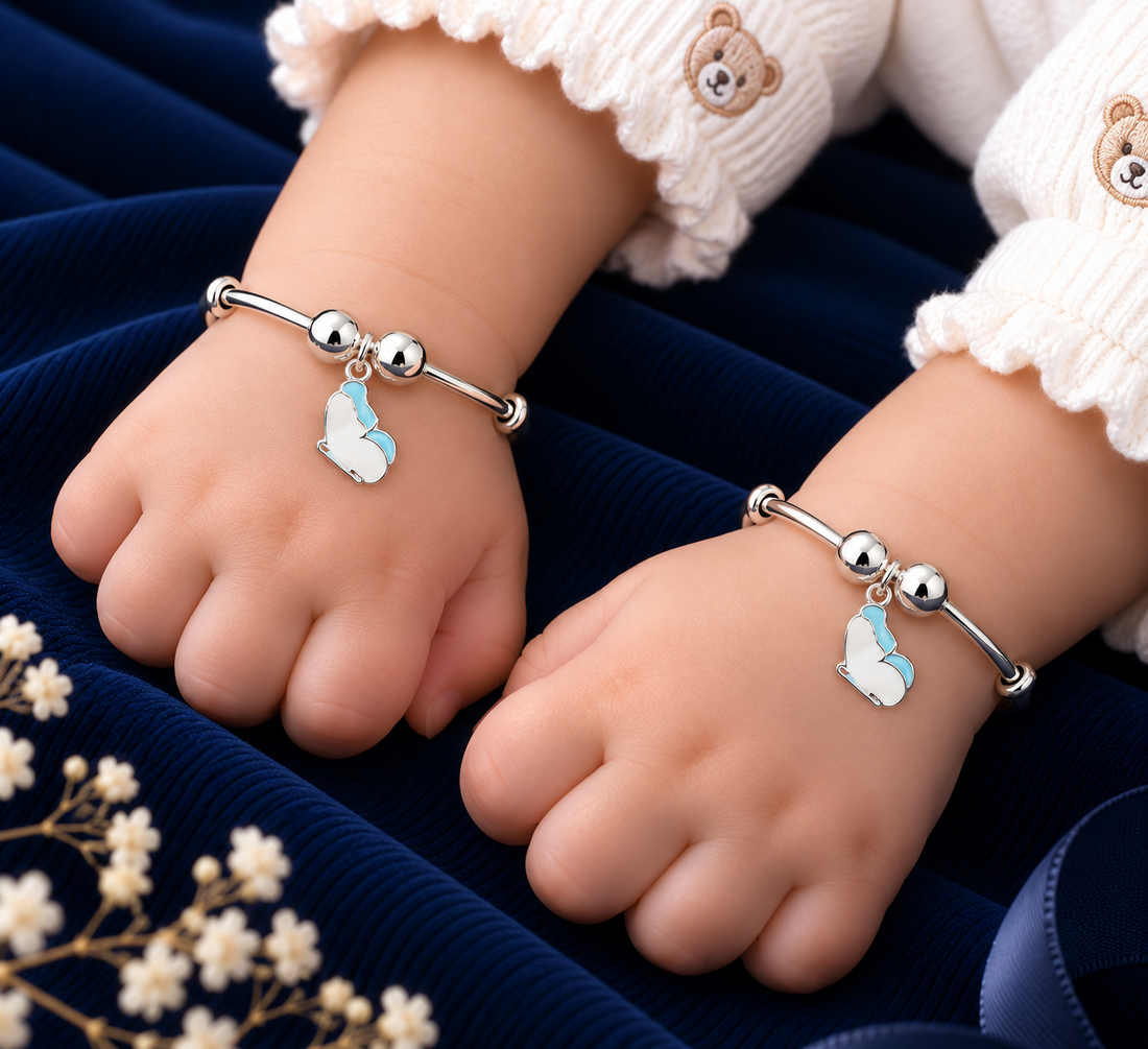 925 Sterling Silver Kids Kada - KKD007 - Image 2