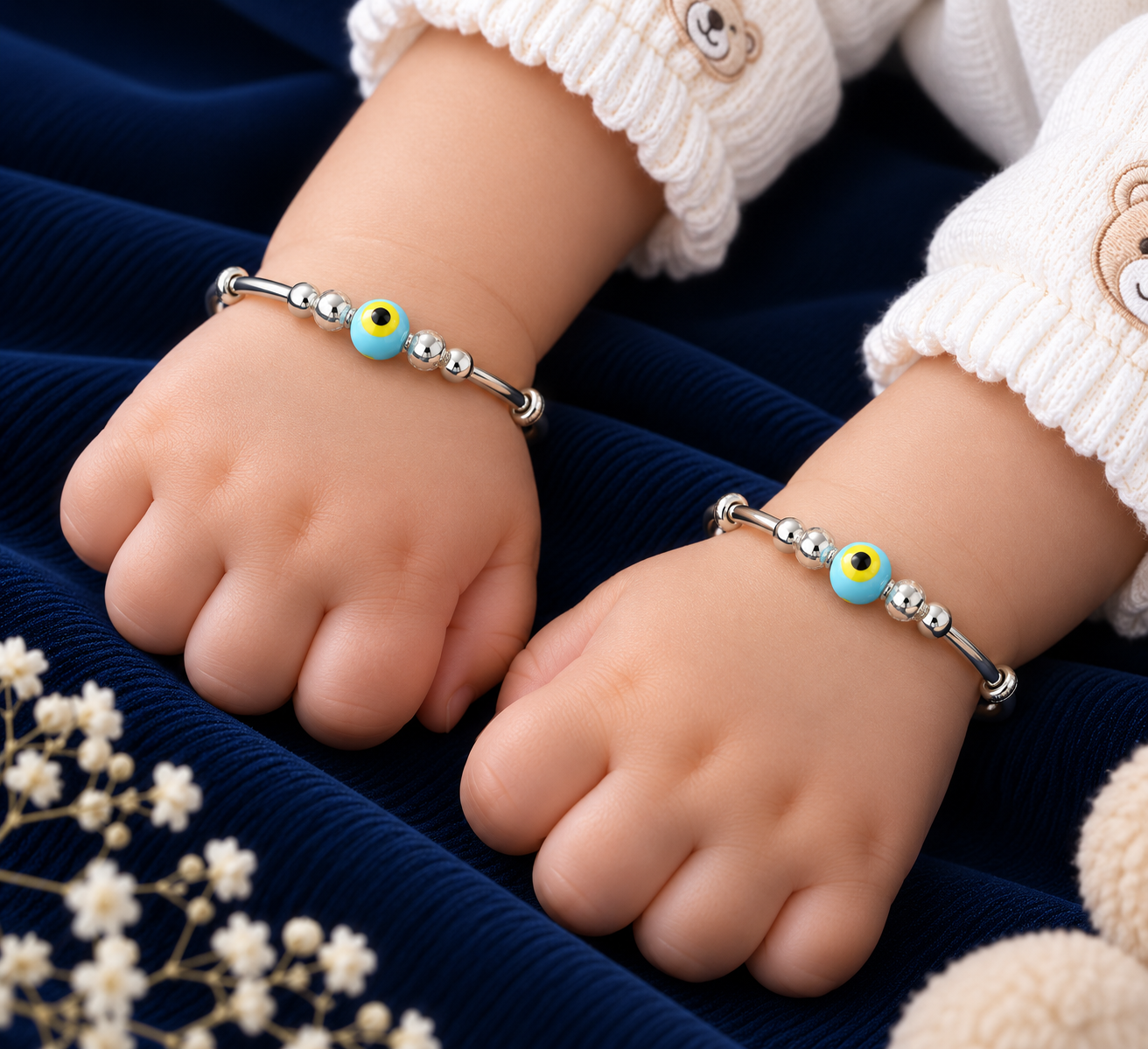 925 Sterling Silver Kids Kada - KKD009 - Image 2
