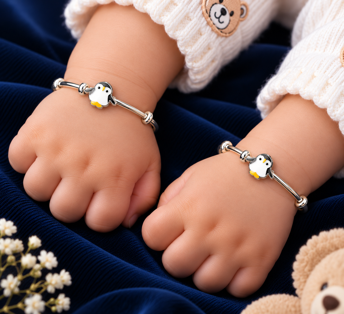 925 Sterling Silver Kids Kada - KKD013 - Image 2