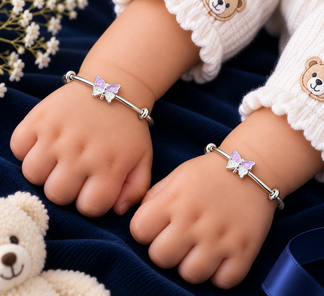 925 Sterling Silver Kids Kada - KKD014 - Image 2