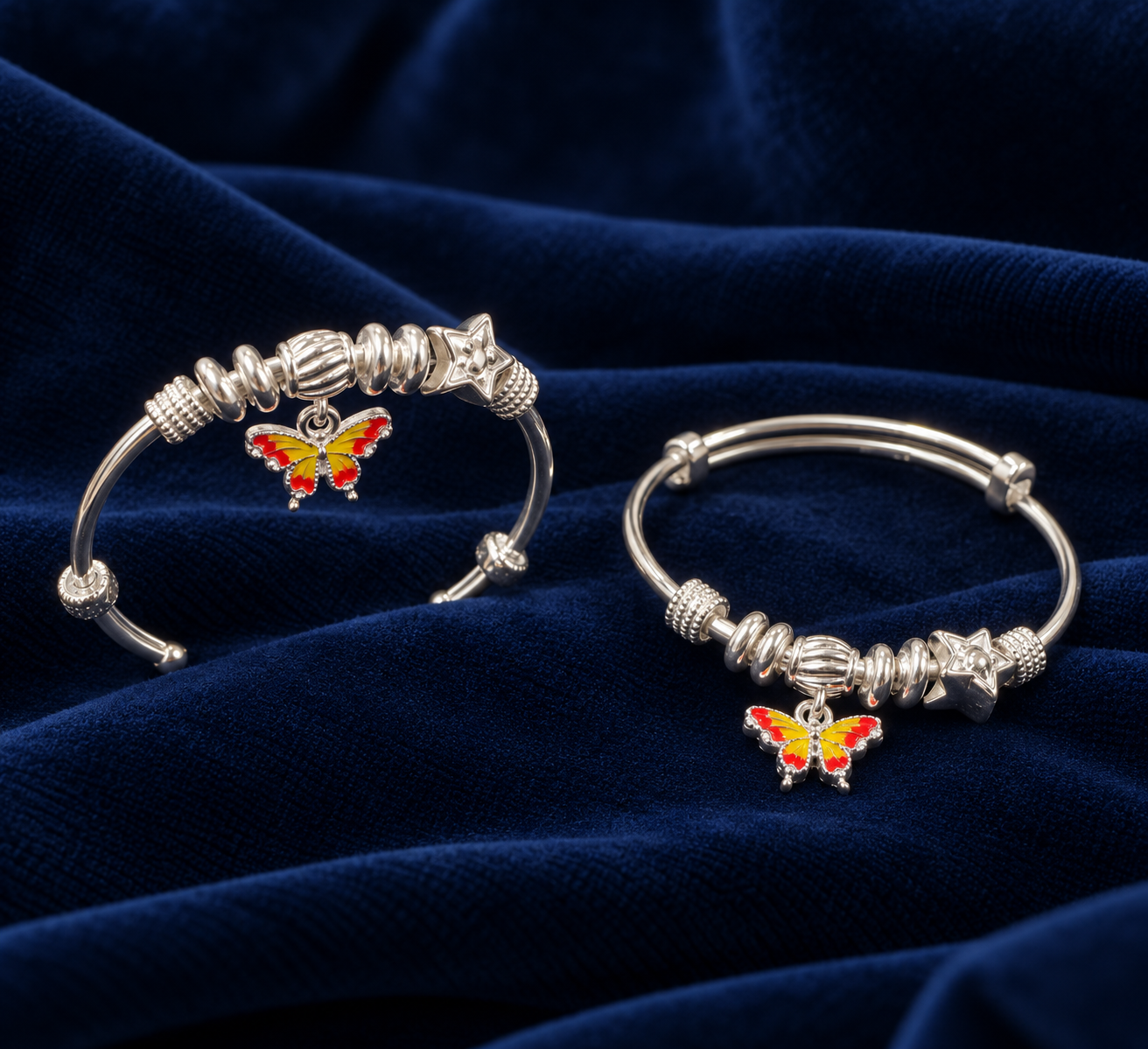 925 Sterling Silver Kids Kada - KKD016 - Image 1