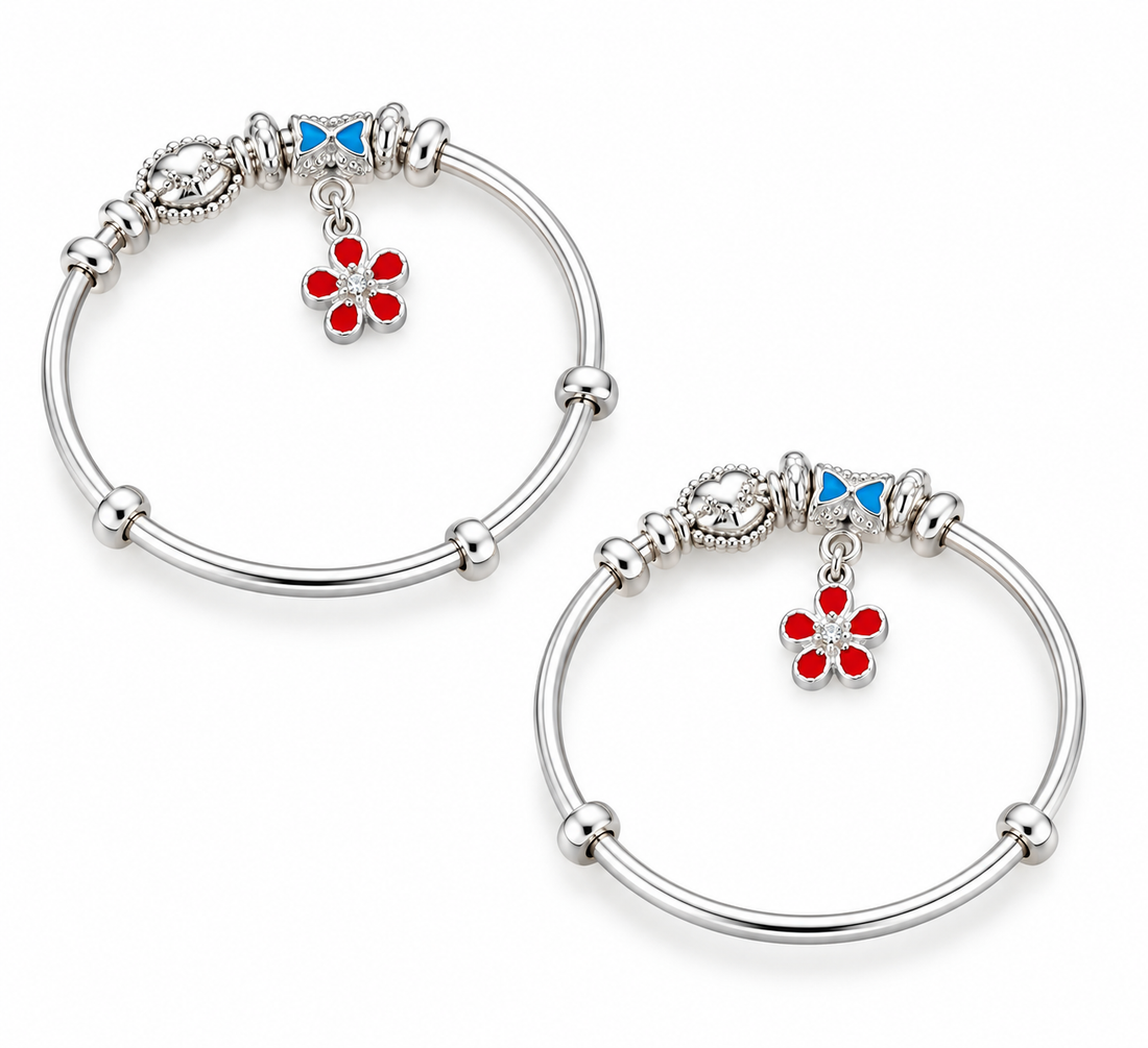 925 Sterling Silver Kids Kada - KKD019 - Image 3