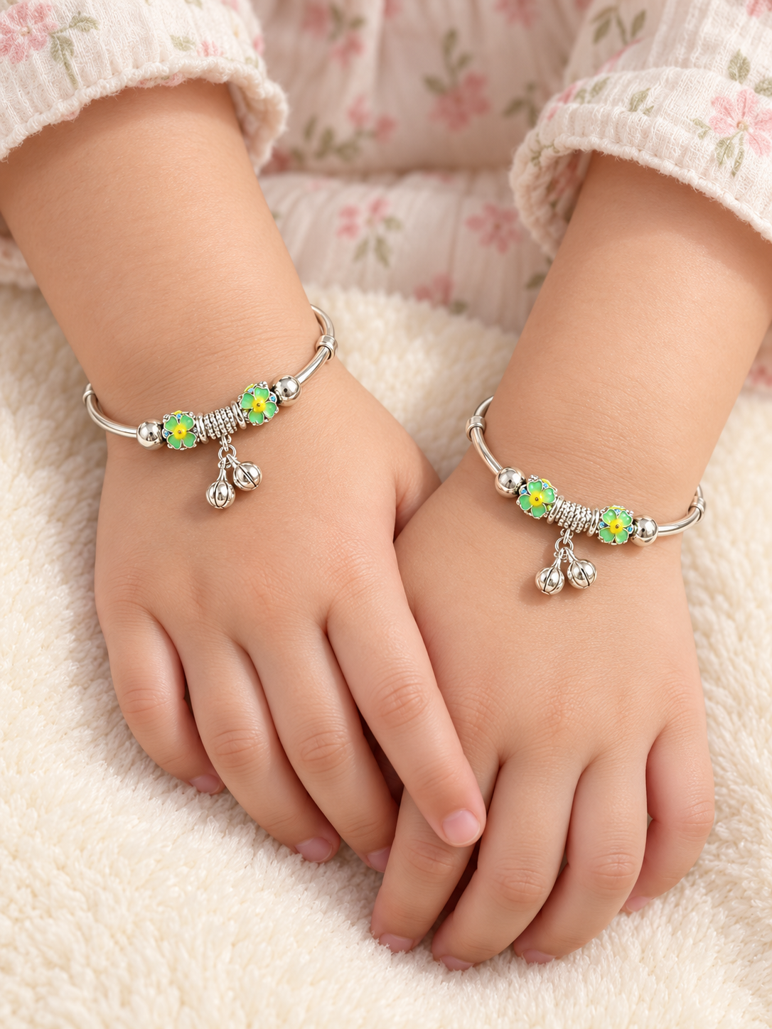 925 Sterling Silver Kids Kada - KKD020 - Image 2