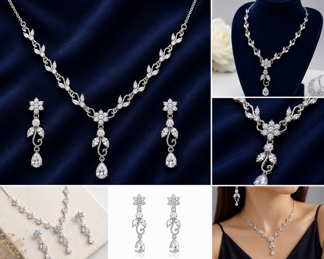 Silver Elegant 92.5 Sterling Silver Necklace - image 3
