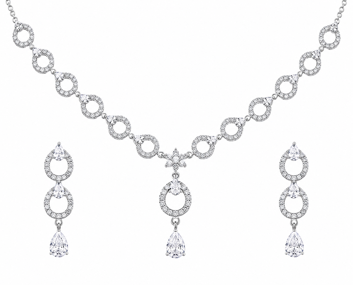 Silver Elegant 92.5 Sterling Silver Necklace - image 2