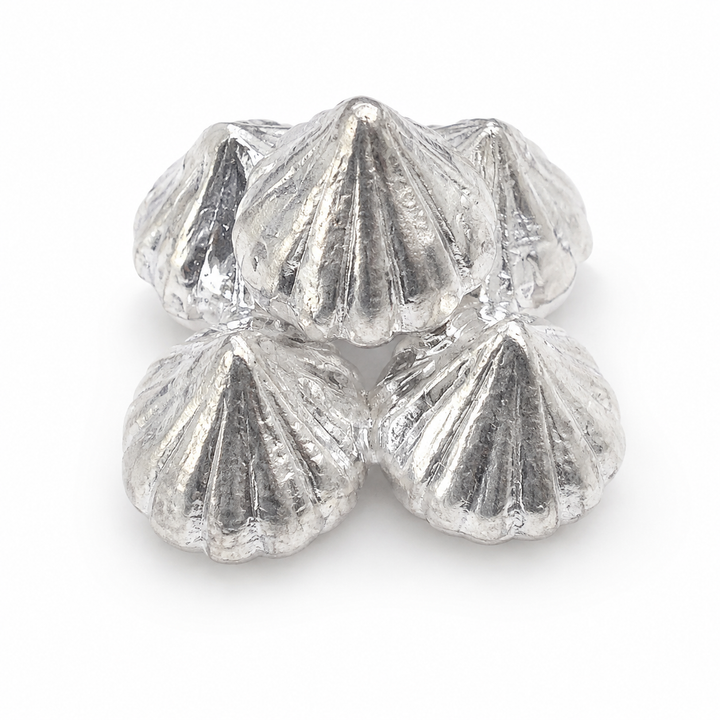 925 Sterling Silver Modak Cluster for Ganpati Bappa - 3 cm - Primary product view