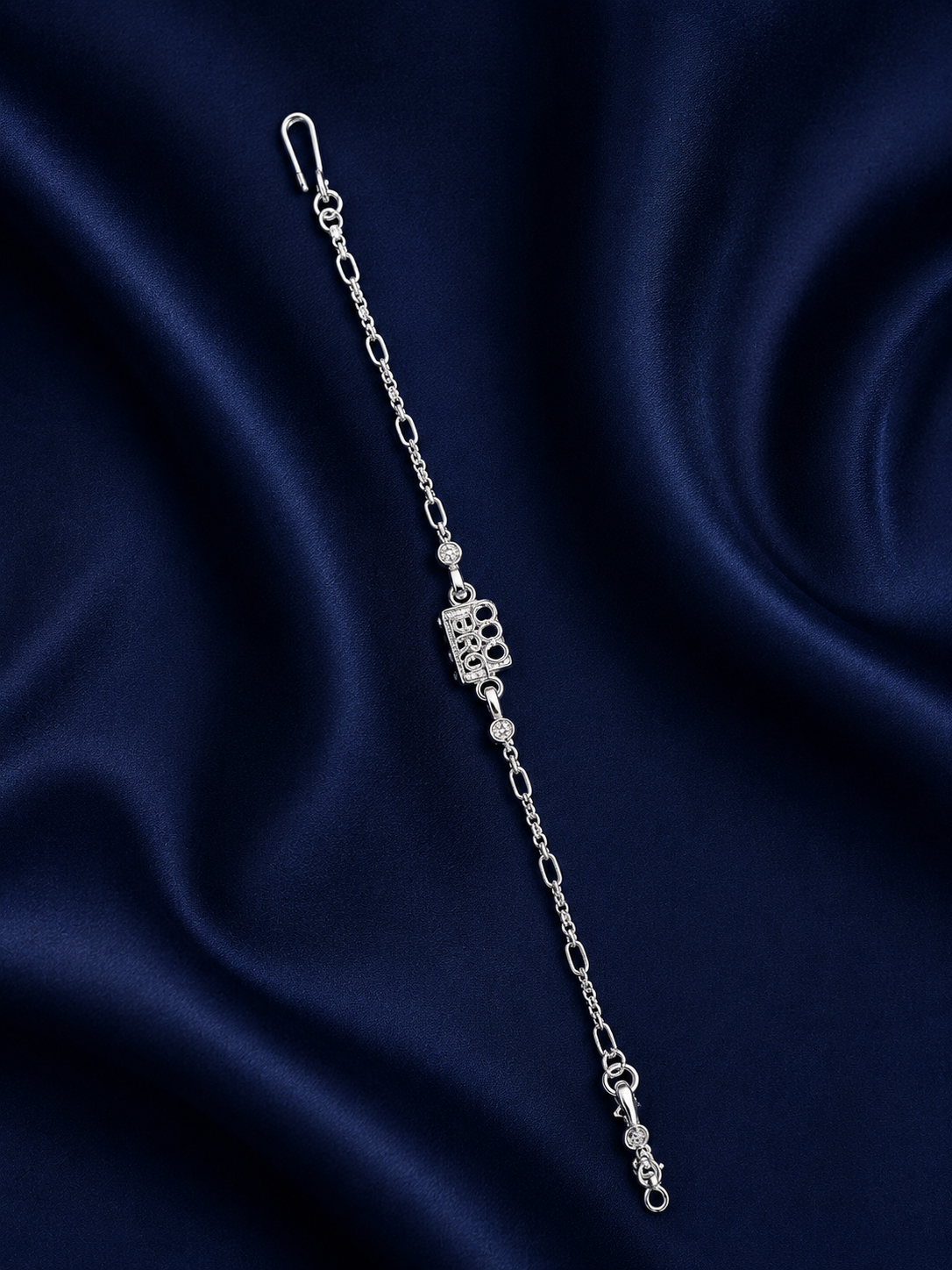 Minimal Crystal Bar Rakhi - image 1