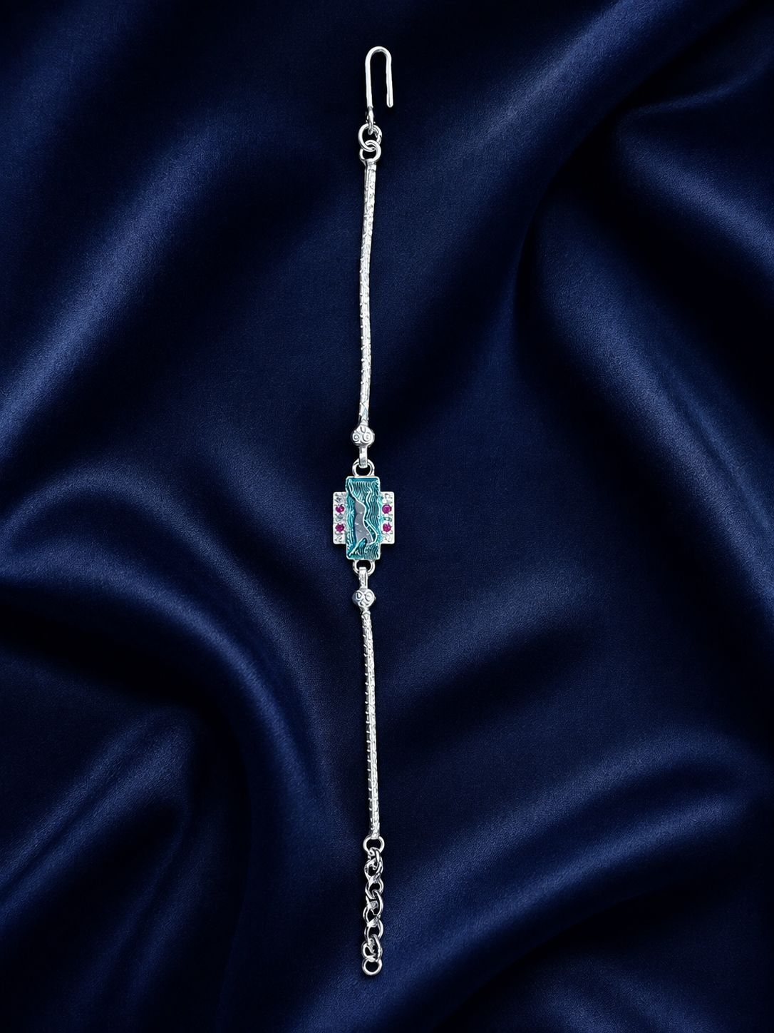 Geometric Drop Rakhi - image 1