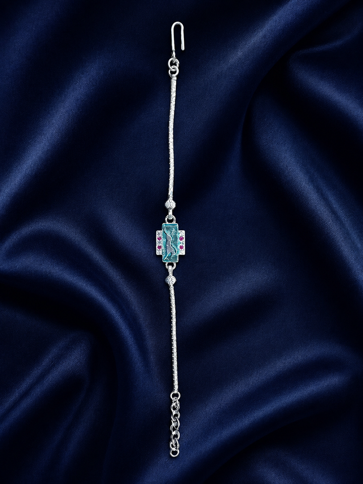 Geometric Drop Rakhi - image 1