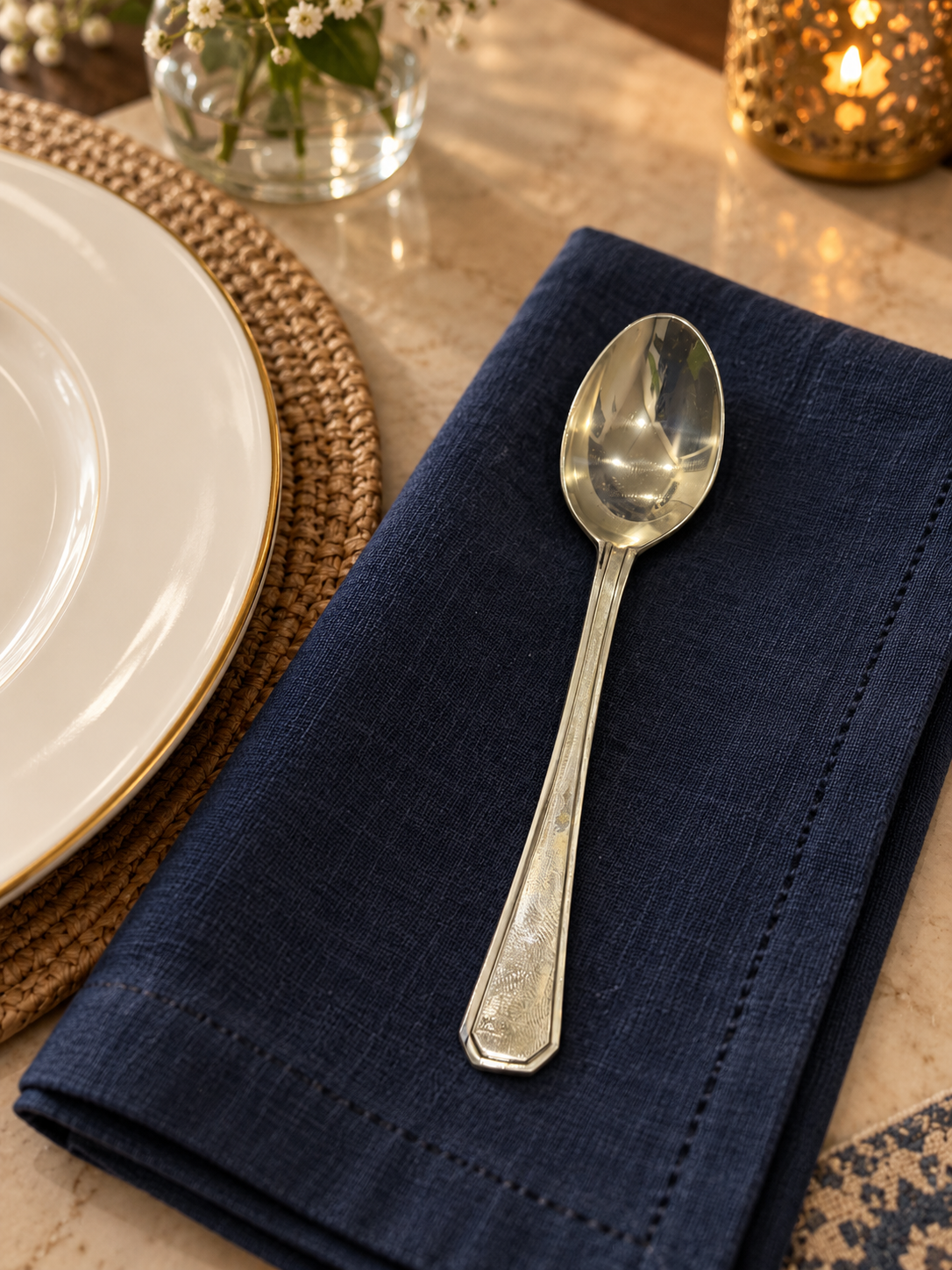 Pure Silver Dining Spoon - SP001 - Image 4