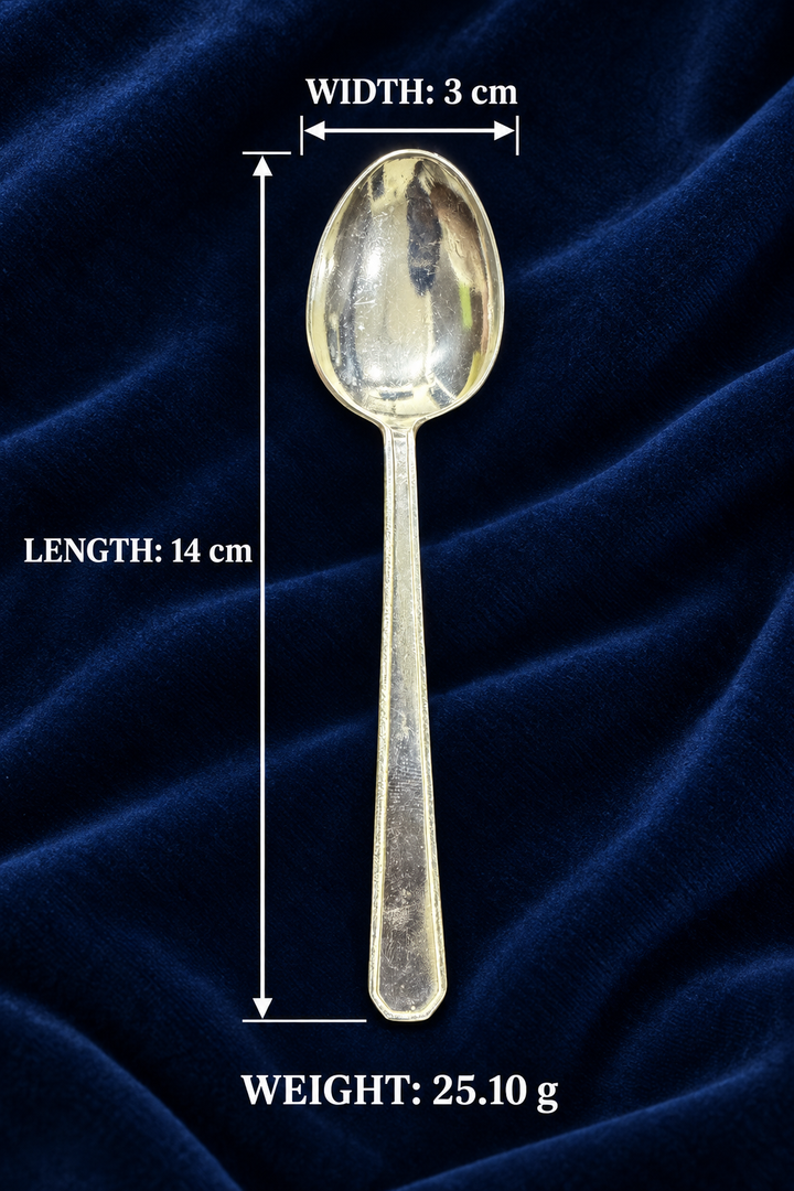Pure Silver Dining Spoon - SP003 - Image 2