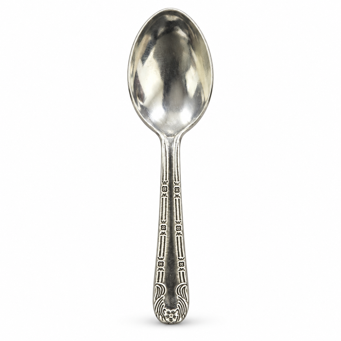 Pure Silver Mini Spoon - 8 cm - Image 1